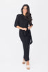 naomi-dress-3-4-sleeves-black Yakira Bella Sophia's Style-womens-sizes-M-3
